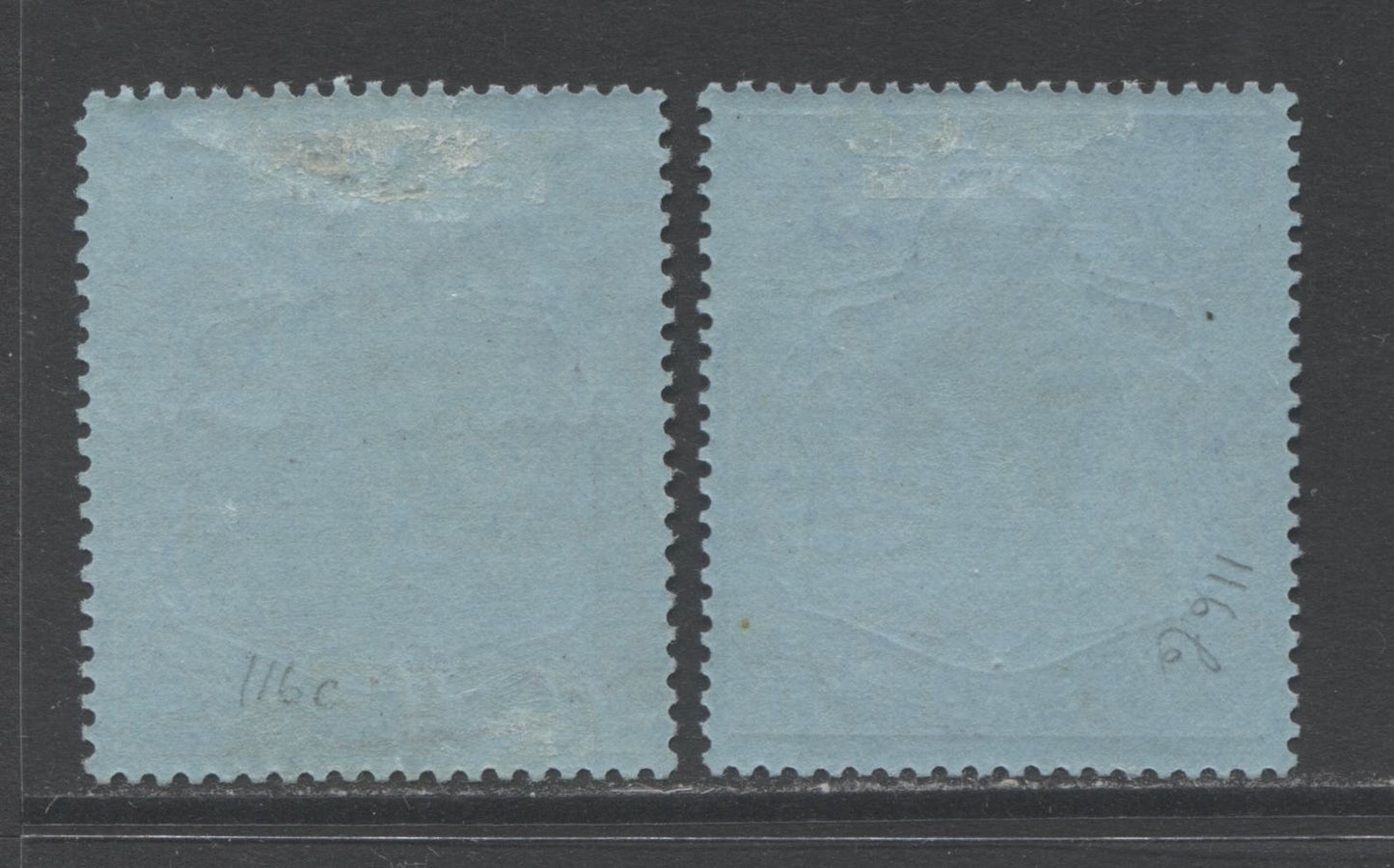 Lot 93 Bermuda SC#123-123a 1938-1953 King George VI Keyplate Definitives, A VFOG Range Of Singles, 2017 Scott Cat. $22.75 USD, Click on Listing to See ALL Pictures