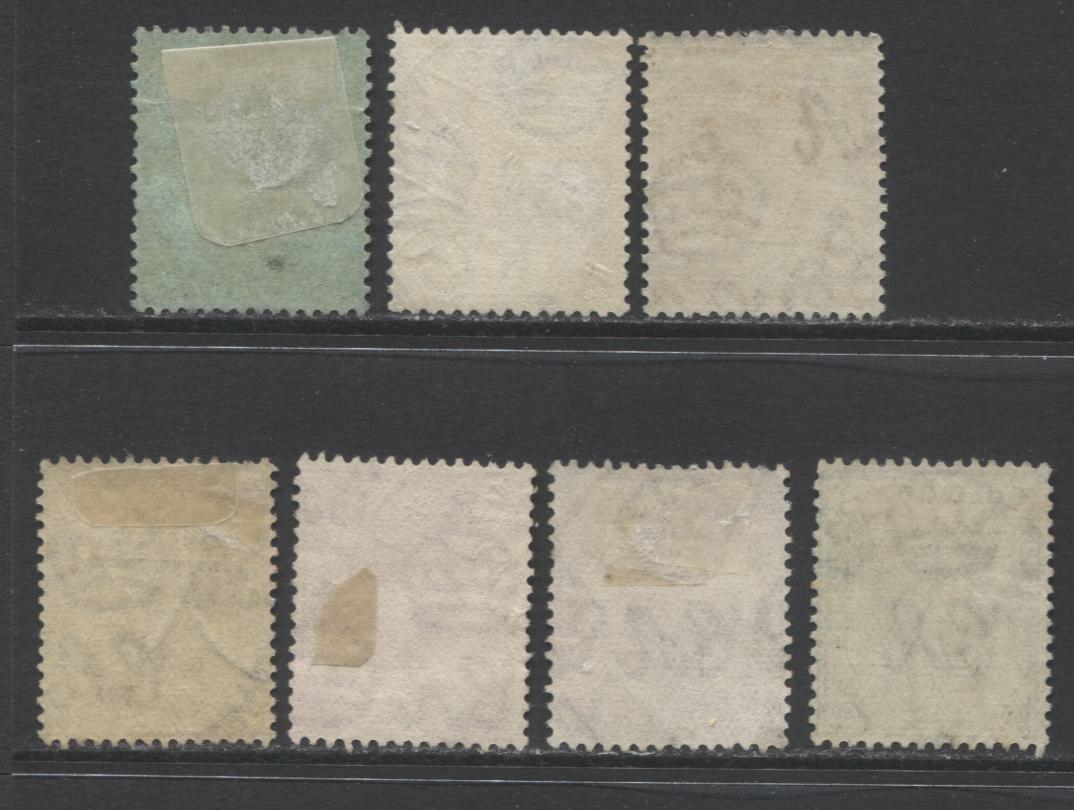 Lot 94 Gold Coast SC#83/90 1921-1925 King George V Multiple Script CA Imperium Keyplates, A Fine Used Range Of Singles, 2017 Scott Cat. $22.05 USD, Click on Listing to See ALL Pictures