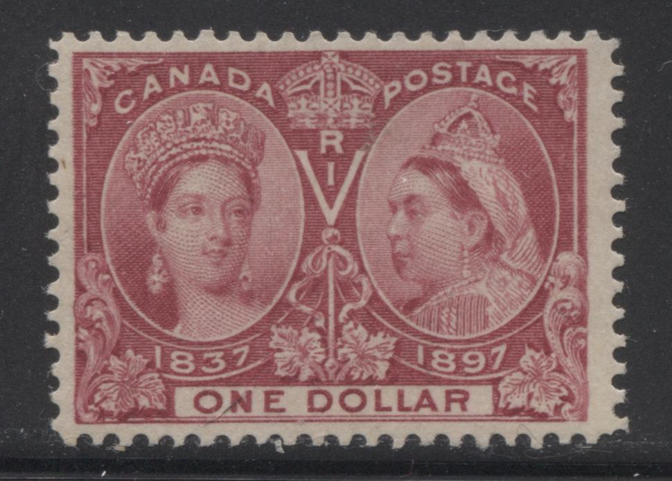 Lot 95 Canada #61 $1 Lake Queen Victoria, 1897 Diamond Jubilee Issue, A VFNH Example