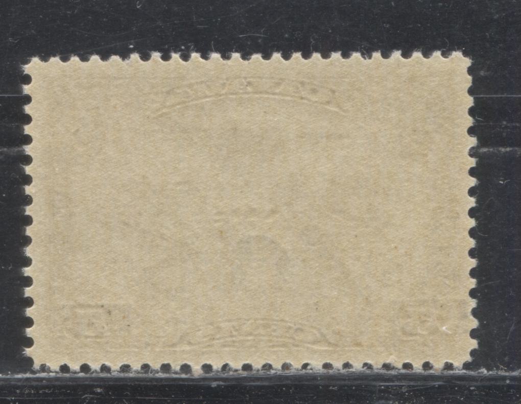 Canada #C3 (SG#313) 6c on 5c Olive Brown 1932 Surcharged Airmail Paper With No Mesh VF-80 NH