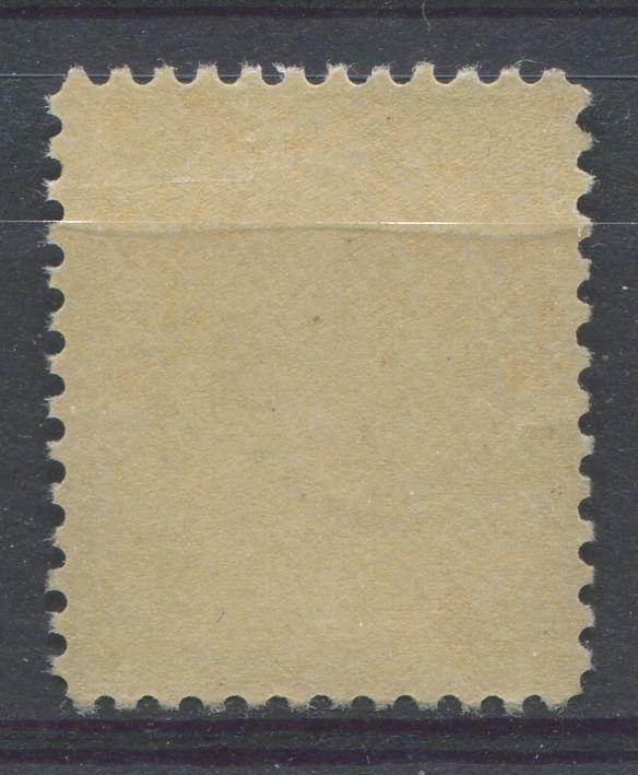 Canada #105 (SG#246) 1c Orange Yellow 1911-1928 Admiral Issue Die 1 Wet Printing F-70 OGLH Brixton Chrome 