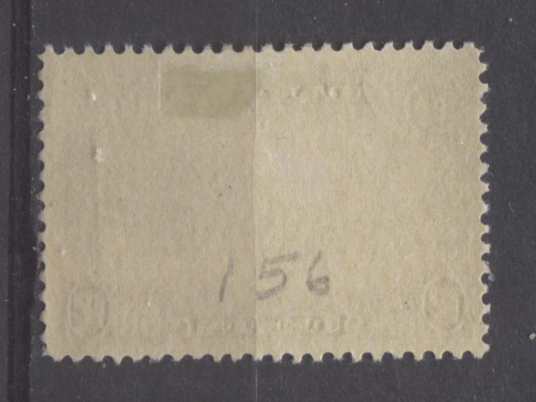 Canada #156 (SG#282) 12c Greenish Black Quebec Bridge 1928 Scroll Issue VF-84 OG Brixton Chrome 