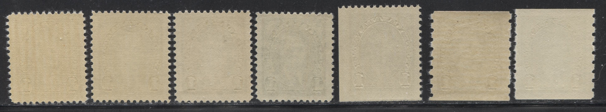 Canada #231/240 1937-1942 Mufti Issue - Specialized Group of 27 Low Value Stamps From the Set Brixton Chrome 