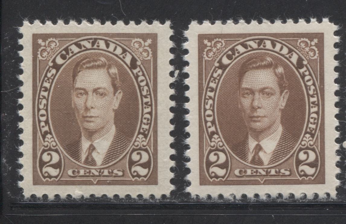 Canada #231/240 1937-1942 Mufti Issue - Specialized Group of 27 Low Value Stamps From the Set Brixton Chrome 