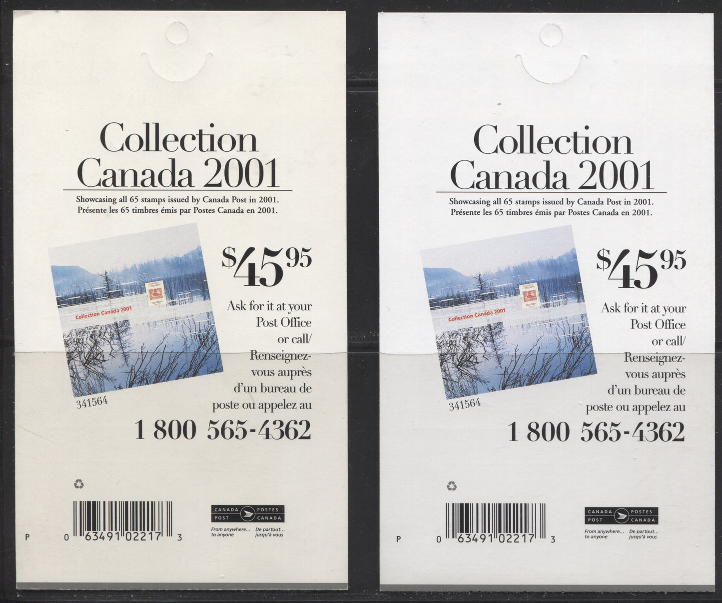 Canada #BK260a-b 2002 Tourist Attractions Issue, Complete $6.25 Booklet, Tullis Russell Coatings Paper, Dead Paper, 4 mm GT-4 Tagging Brixton Chrome 