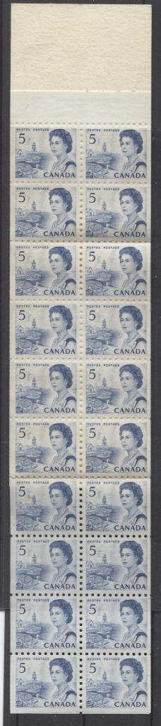 Canada #BK58g (SG#SB63) $1 Centennial Booklet Blue DFGr Cover DF-fl GW Pane VF-80 NH Brixton Chrome 