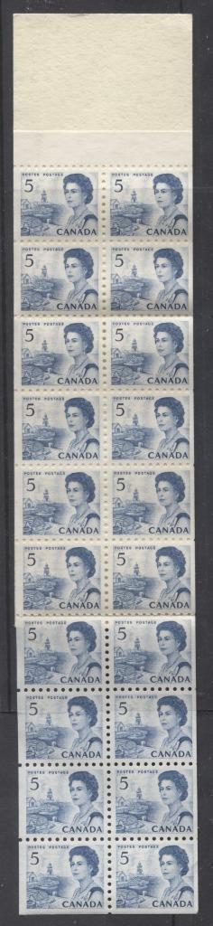 Canada #BK58g (SG#SB63) $1 Centennial Booklet Blue DFGr Cover DF-fl GW Pane VF-84 NH Brixton Chrome 