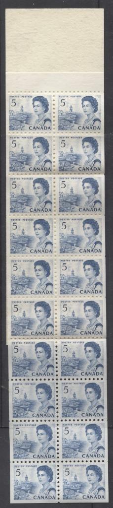Canada #BK58g (SG#SB63) $1 Centennial Booklet Blue DFGW Cover DF-fl GW Pane VF-75 NH Brixton Chrome 