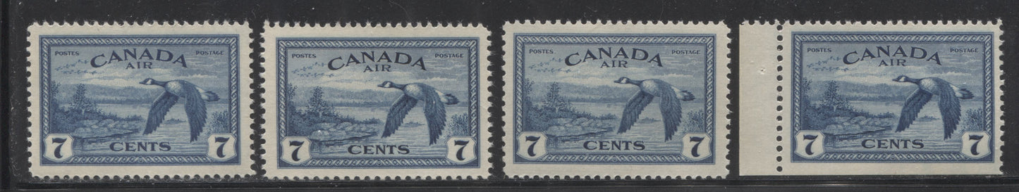 Canada #C9, CE3-4, E11 1946-1950 Peace Issue - Specialized Lot of 15 VF NH Airmail and Special Delivery Stamps Brixton Chrome 