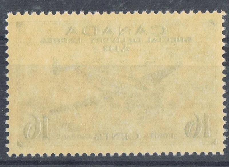 Canada #CE1 (SG#S13) 16c Bright Ultramarine 1942-43 Airmail Special Delivery VF-80 NH Brixton Chrome 