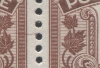 Canada #FPS2 1c Red Brown 1932-1948 First Postal Scrip Issue, A Very Fine NH Pair Showing a Plate Crack Between Both Stamps Brixton Chrome 
