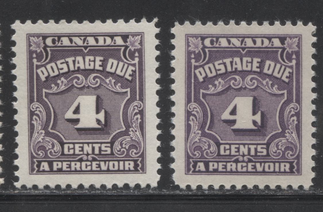 Canada #J15-J20 1935-1965 Fourth Postage Due Issue - Specialized Lot of 24 Mostly VF NH Stamps Brixton Chrome 