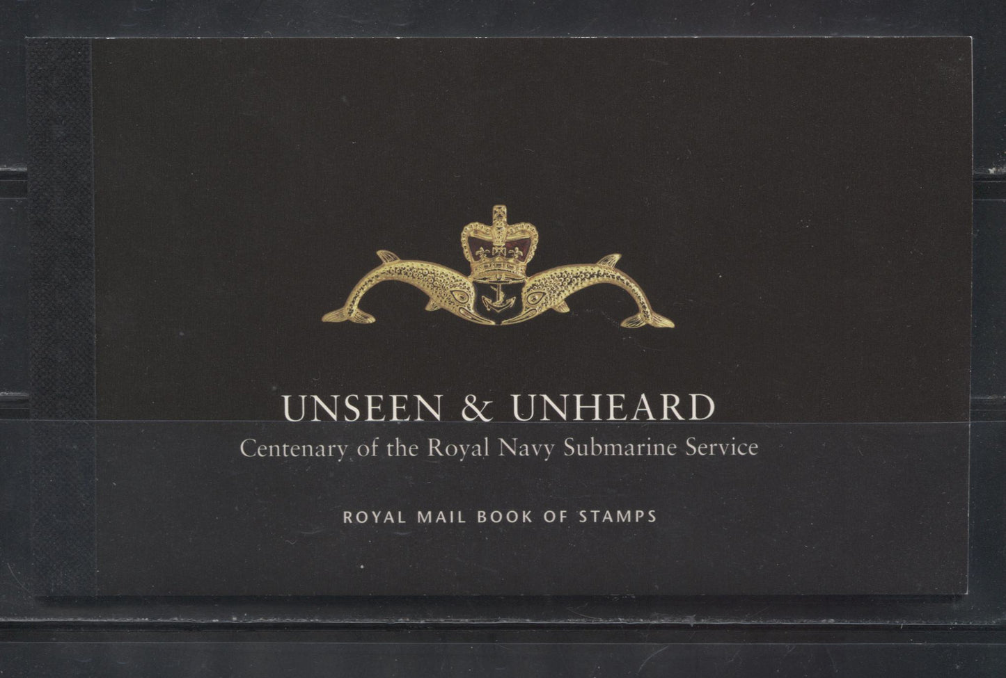 Great Britain SG#DX27 2001 Unseen & Unheard Prestige Booklet Containing Commemorative Stamps and Scottish Regional Definitives