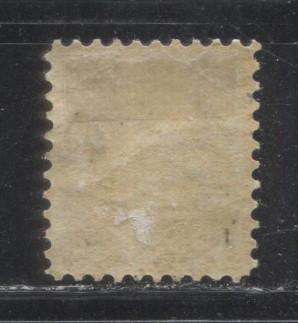 Lot 135 Canada #34ii 1/2c Gray Black Queen Victoria, 1882-1897 Small Queen Issue, A VFOG Single On Thick White Paper, Perf 12 x 12.1
