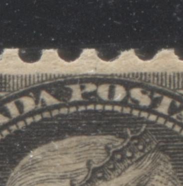 Lot 117 Canada #34 1/2c Black Queen Victoria, 1882-1897 Small Queen Issue, A Fine OG Single On Horizontal Wove Paper From The Second Ottawa Printing, Perf 12 x 12.2, Apostrophe After 'D' Of Canada