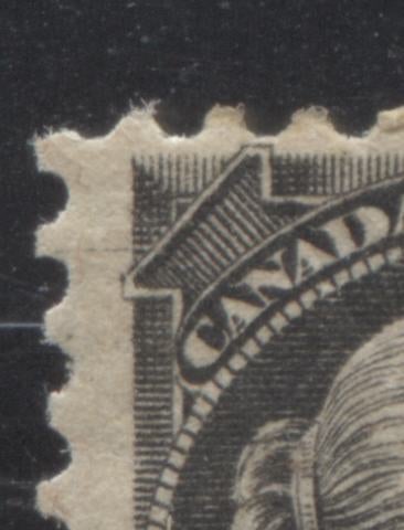 Lot 129 Canada #34i 1/2c Gray Black Queen Victoria, 1882-1897 Small Queen Issue, A Fine OG Single On Vertical Wove Paper From The Late Montreal Printing, Perf 12, Guideline At Upper Left