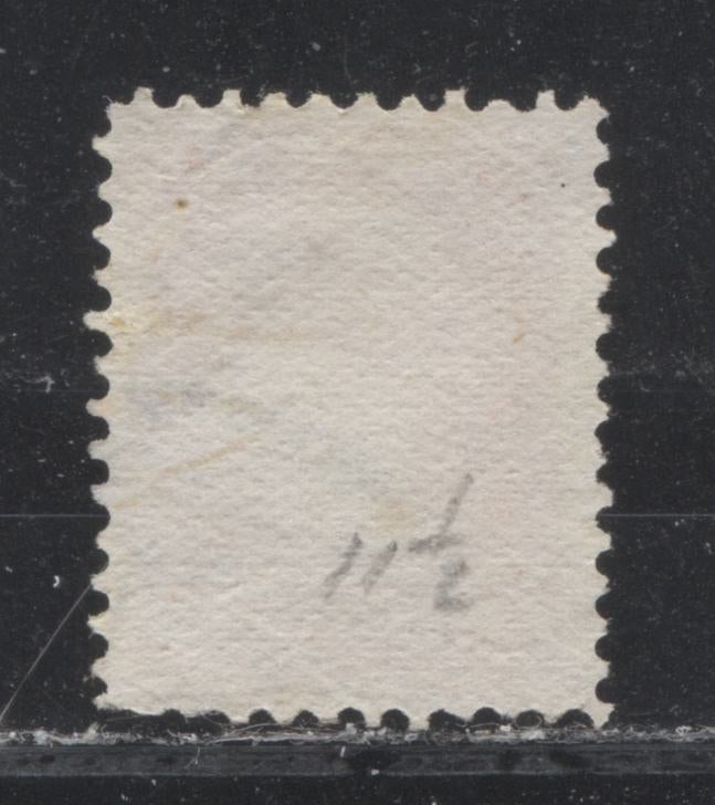Lot 164 Canada #37e 3c Red Queen Victoria, 1870-1897 Small Queen Issue, A Fine Used Single On Porous Horizontal Wove Paper