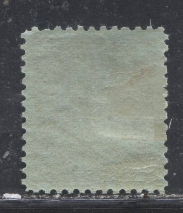 Lot 187 Canada # 79 5c Dark Blue on Bluish Queen Victoria, 1898-1902 Numeral Issue, A VFOG Example, Horizontal Wove Paper