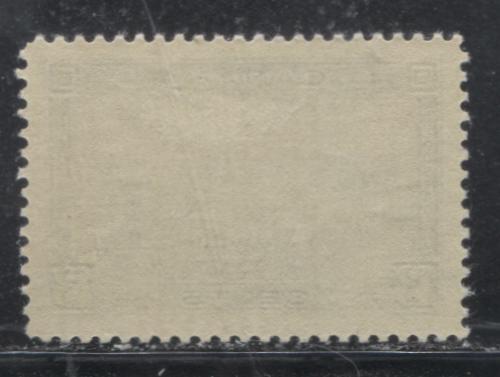 Lot 202 Canada #242 13c Steel Blue Halifax Harbour 1937-1942 Mufti Issue, A VFLH Example, Cream Gum With a Semi-Gloss Sheen, Vertical Wove With No Clear Mesh