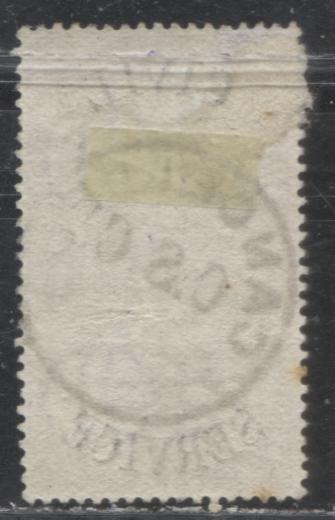Lot 30 Great Britain Unlisted £1 Black & Lilac Queen Victoria Revenue Stamp, 1880 Civil Service Issue, A VF Used Single