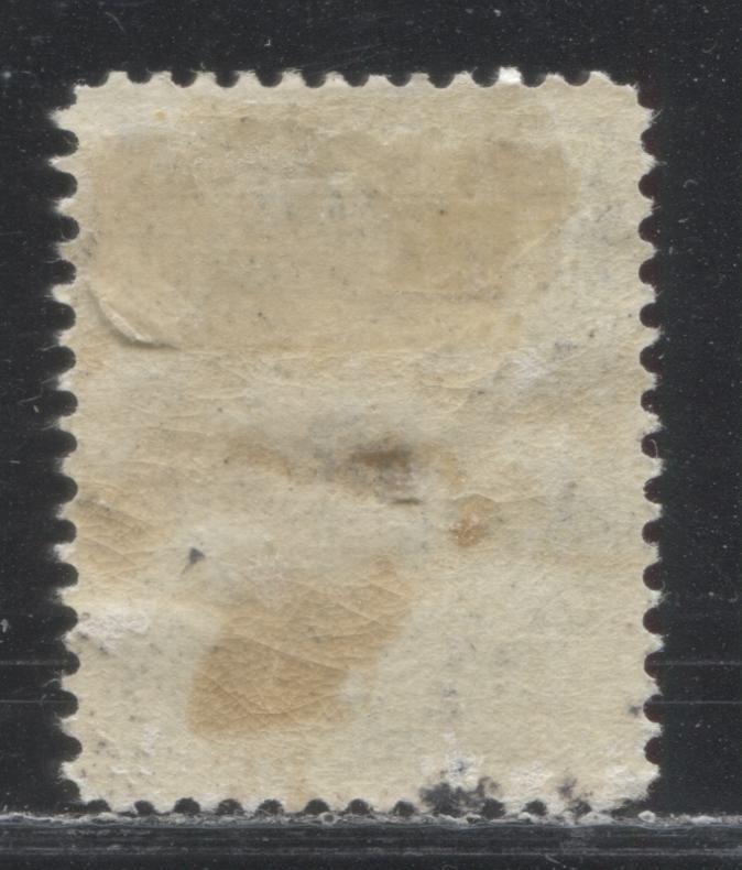 Lot 87 Newfoundland #72 30c Slate Colony Seal, 1897 Discovery Of Newfoundland Issue, A Very Good OG Single, Small Thin