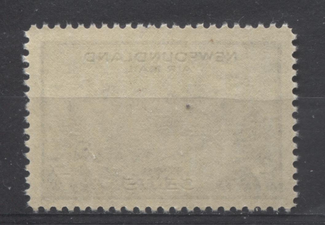 Newfoundland #C19 (SG#291) 7c Deep Ultramarine 1943 St. John's Airmail Issue VF-75 NH Brixton Chrome 